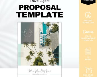 Vacation Proposal Template, Travel Agent Template