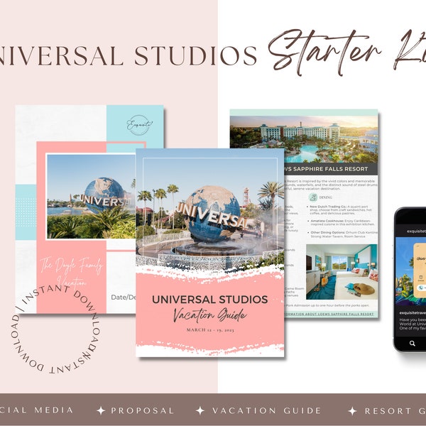 Universal Studios Travel Agent Etsy