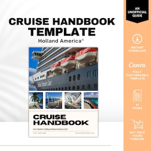 HAL Cruise Planner & Handbook, modello di agente di viaggio per la guida alle crociere in Alaska