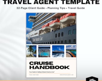 Unofficial Holland America Cruise Guide | Cruise Planner & Handbook | Travel Agent Template