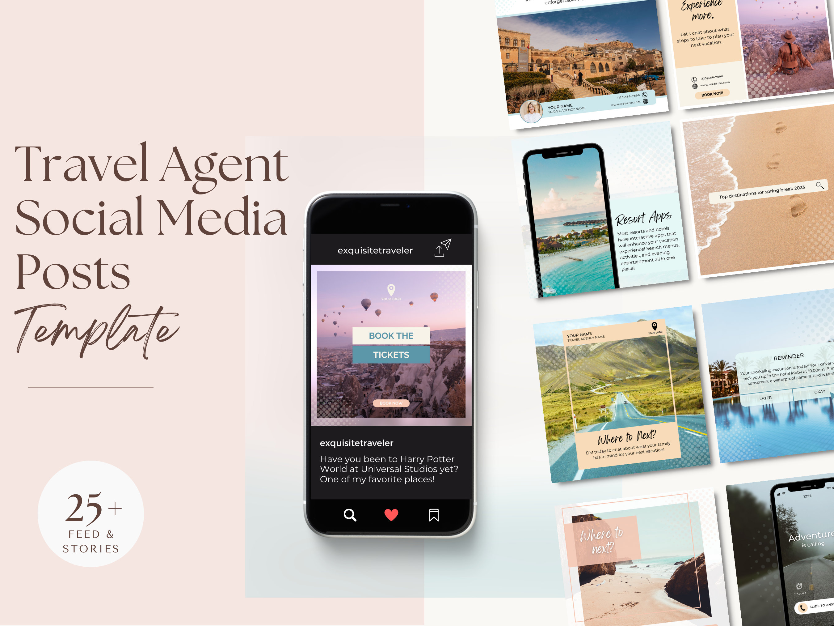 Travel Agent Social Media Posts Travel Agent Stories Travel Etsy Travel Agent Social Media Posts Travel Agent Stories Travel Etsy