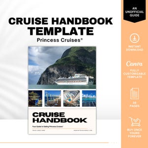 Manuale non ufficiale della Princess Cruise, modello per agente di viaggio