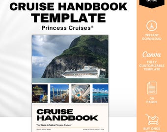 Unofficial Princess Cruise Handbook, Travel Agent Template