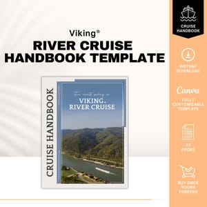 Manuale non ufficiale per crociere fluviali Viking, guida alle vacanze in crociera fluviale, modello per agente di viaggio