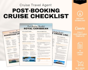 Cruise Booking Checklist, Cruise Travel Agent