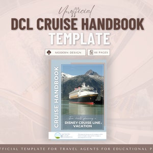 Cruise Line Planner, Modern DCL Client Guide, Travel Agent Template