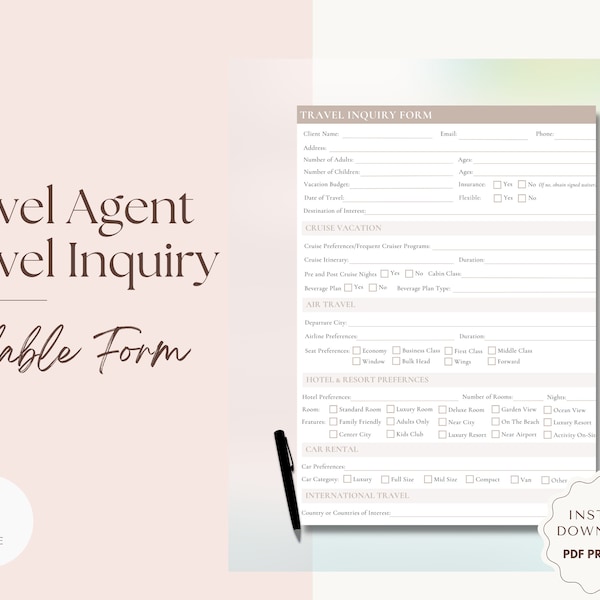travel-inquiry-form-templates-etsy