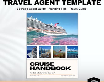 Carnival Cruise 2026 Guide & Handbook, Travel Agent Template