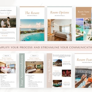 Destination Wedding Proposal Template, Destination Wedding Template - Etsy