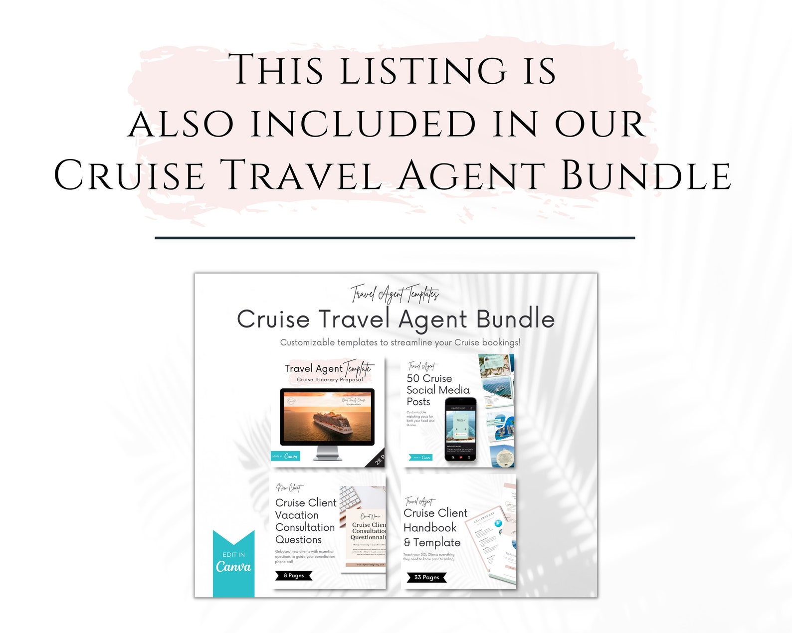 Cruise Client Questionnaire Travel Agent Template Etsy