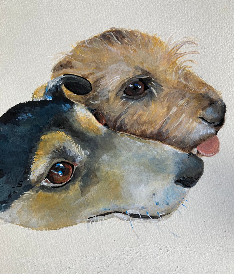 Hand Painted Pet Portraits Etsy