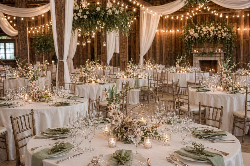 Centerpiece Wedding Hoop Centerpiece Boho Rustic Floral Candle Holder ...
