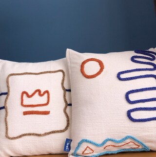 Madizz 2 Pezzi Fodere In Velluto A Coste A Righe Boho Fodere Per Cuscino Decorativa Morbida Per Divano Camera Da Letto Guscio Del Cuscino Rosso Mattone Rettangolare 30 X 50 Cm
