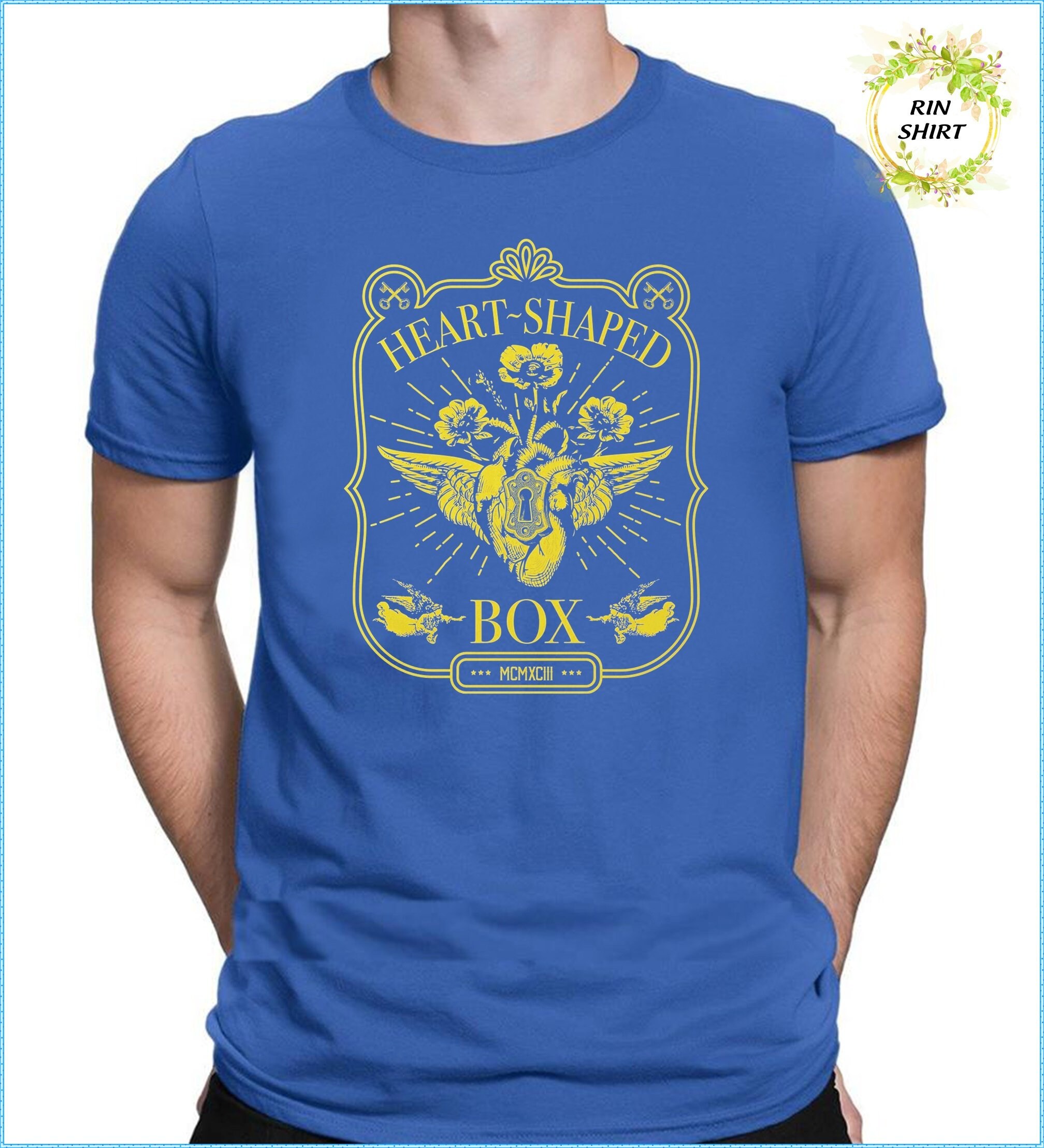 New Nirvana Shirt Women HeartShaped Box T Shirt Nirvana T Etsy