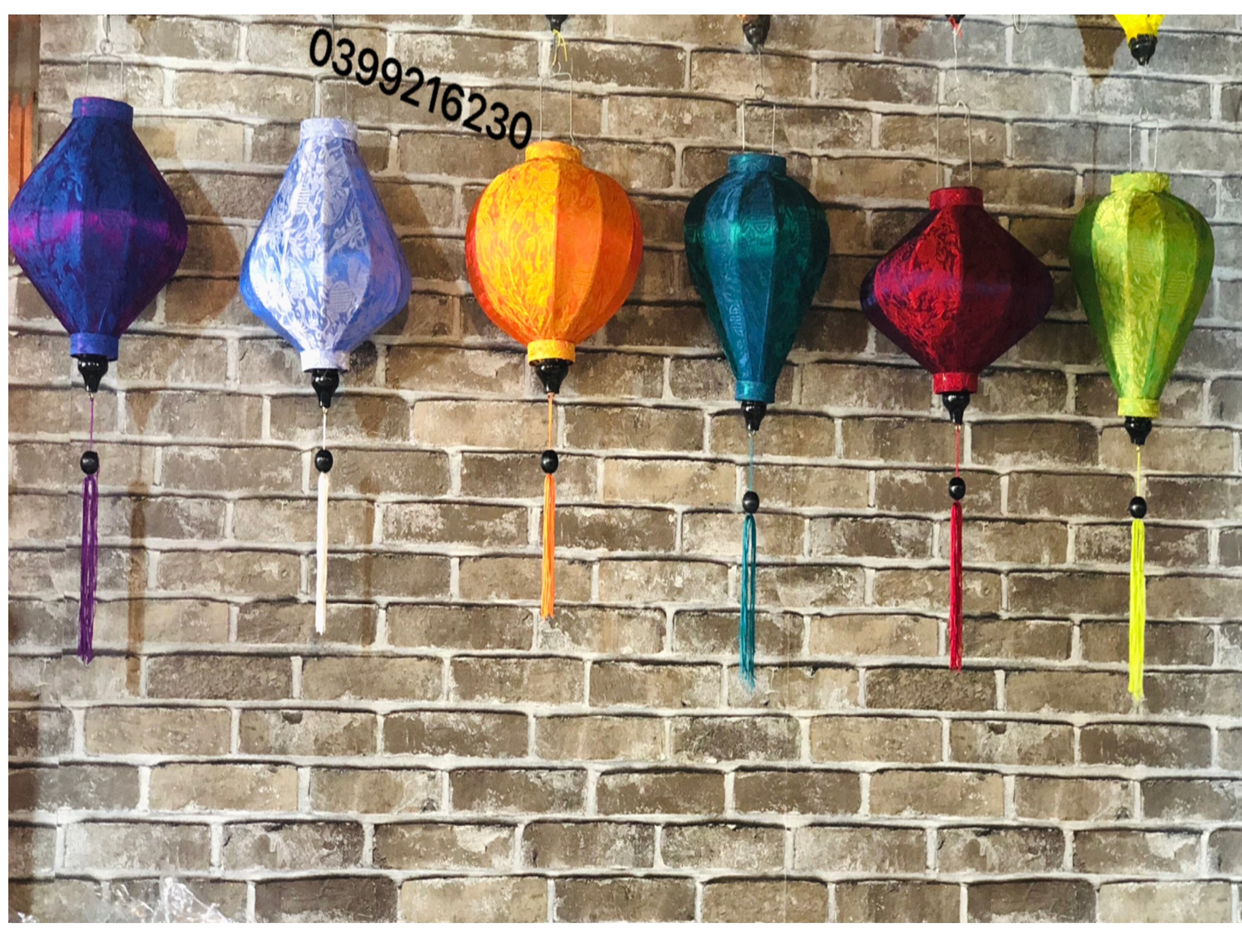 Set of 6 pcs of bamboo lanterns 35cmFree to Decide Shape Etsy