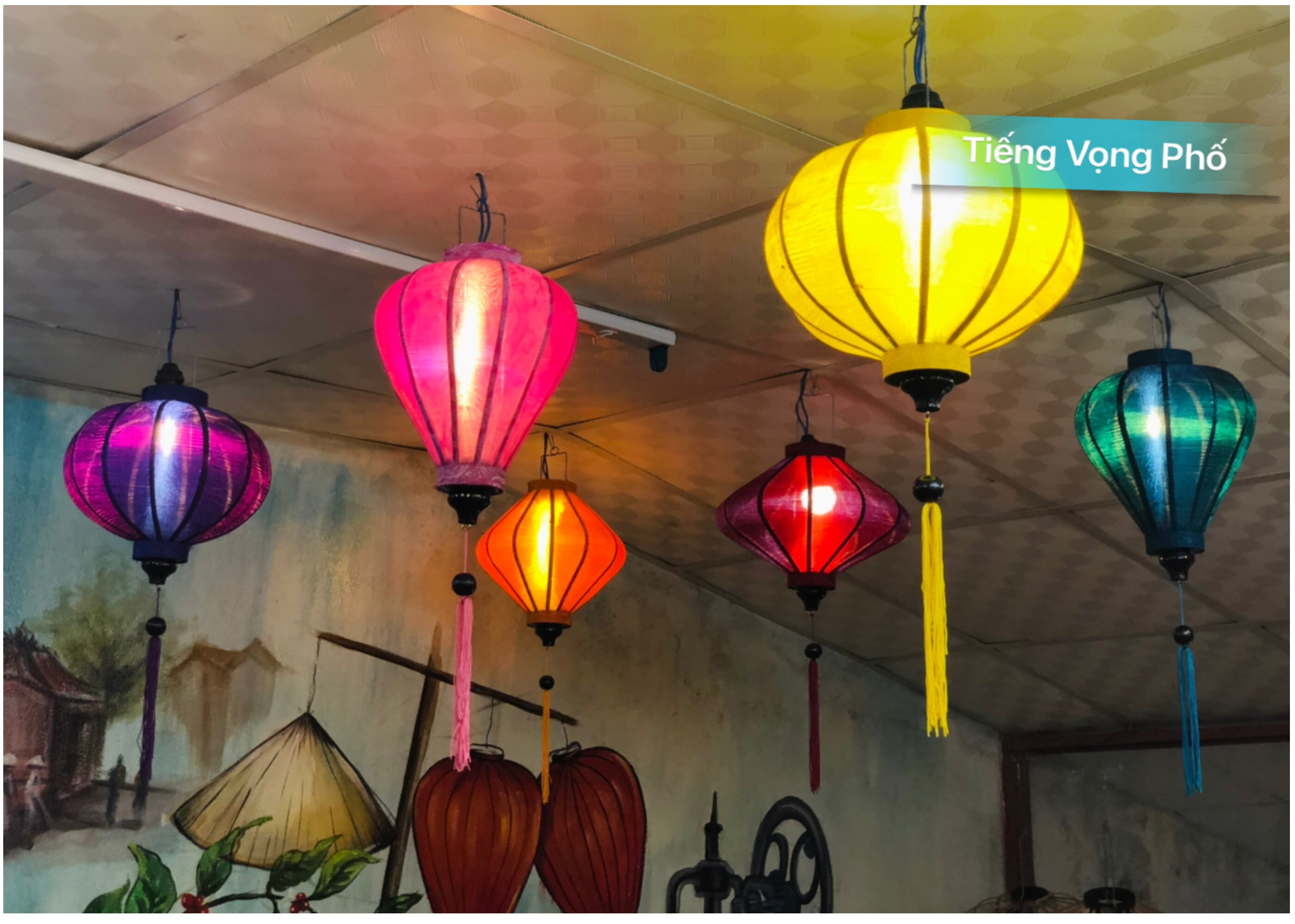 Traditional Vietnamese Bamboo Silk Lantern30cmCeiling Etsy