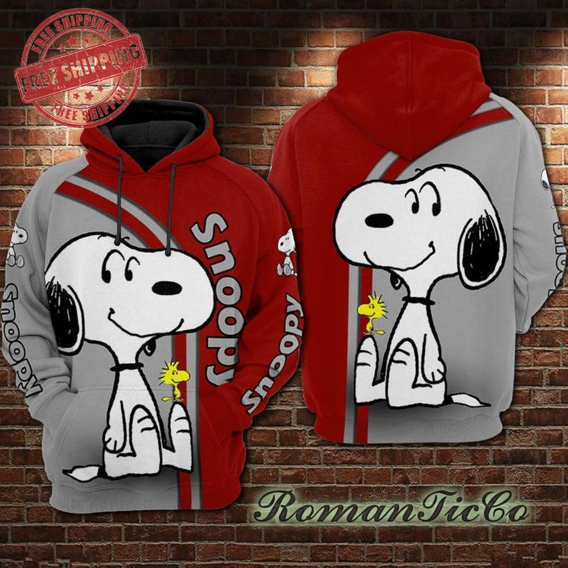 hoodie snoopy h&m