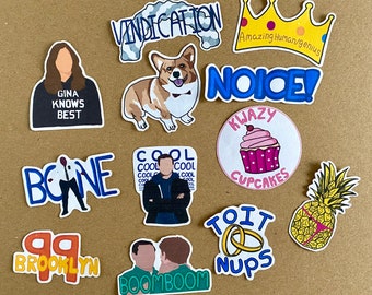 Brooklyn 99 12pc sticker pack