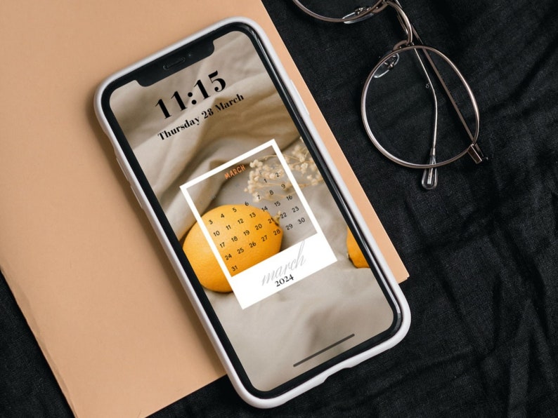 2025 Calendar Wallpaper Aesthetic Screensaver, Monthly Wallpaper, High