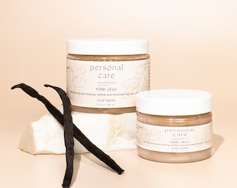 Vivid Vanila Yoni Jelli, Scented and Edible YONI Moisturizer, Made with Aloe Vera & Sea Moss