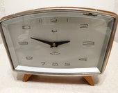 Vintage Russian mantel clock, ussr mayak clock, rare soviet watch, mechanical wind up, vintage wall clok, Soviet clock, USSR clock