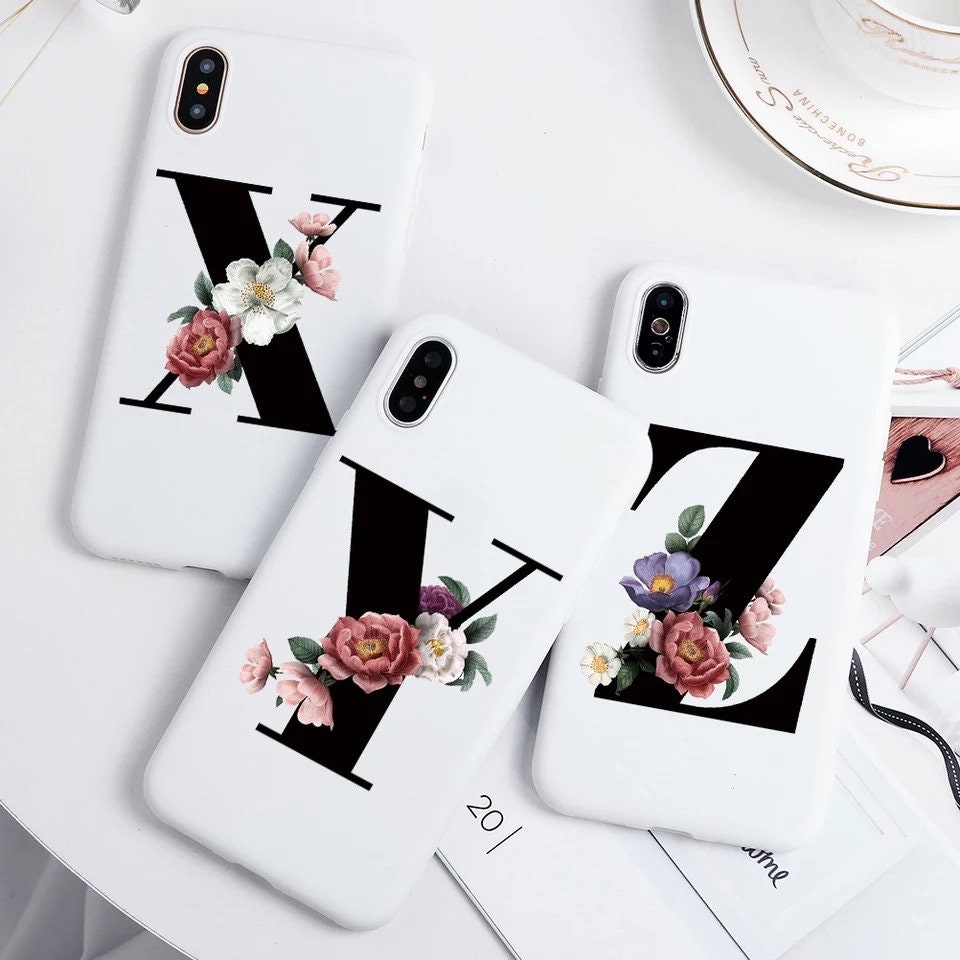 Aesthetic Iphone Custom Initial Case Custom Iphone Cases Etsy UK