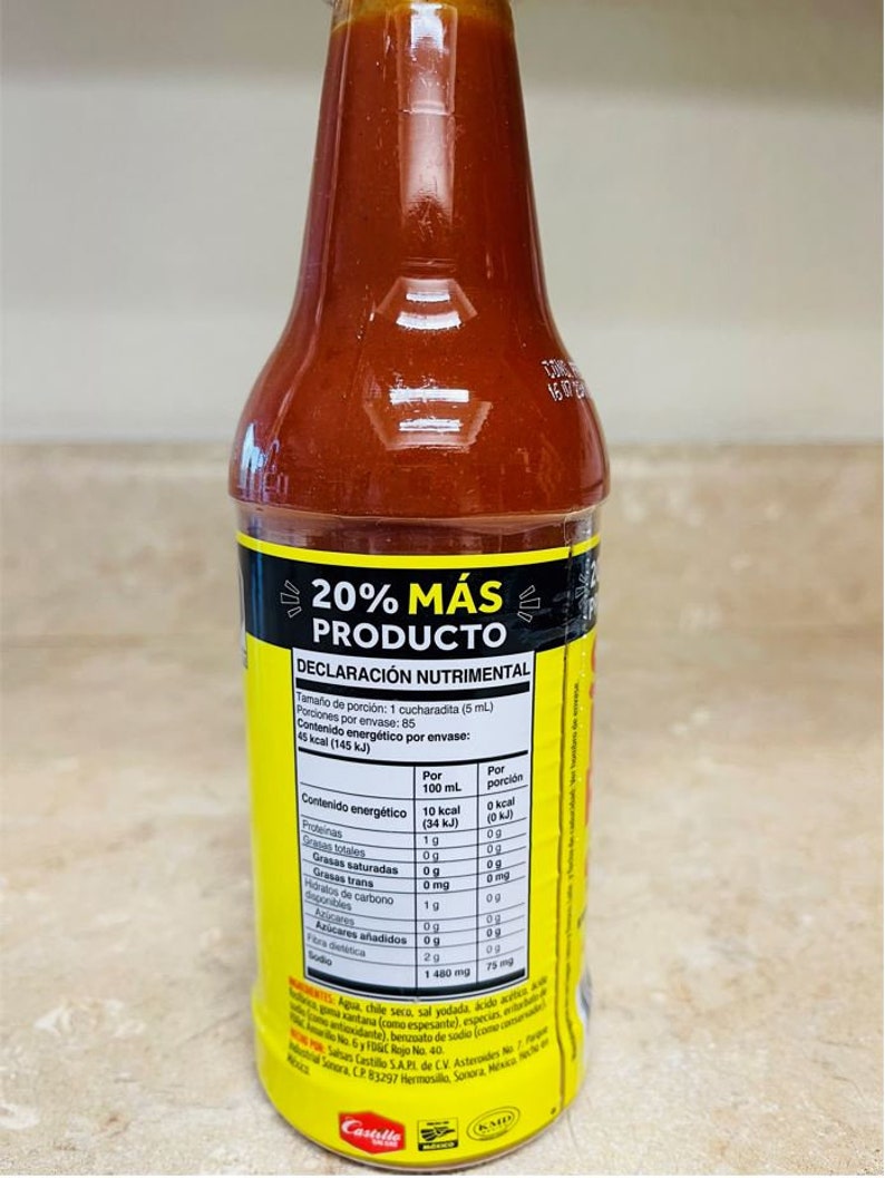 Mexican SALSA SONORA Hot Sauce Salsa Picante Mexicana De Etsy