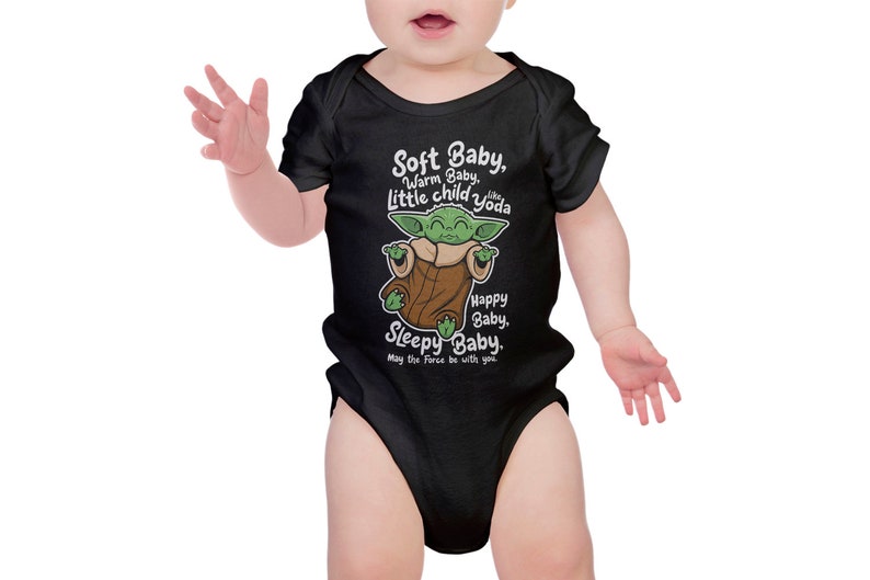 Baby Shower Baby Onepiece Mother/'s Day Little Child Yoda Funny Baby Bodysuit Baby Birthday Baby Gift Baby One-Piece