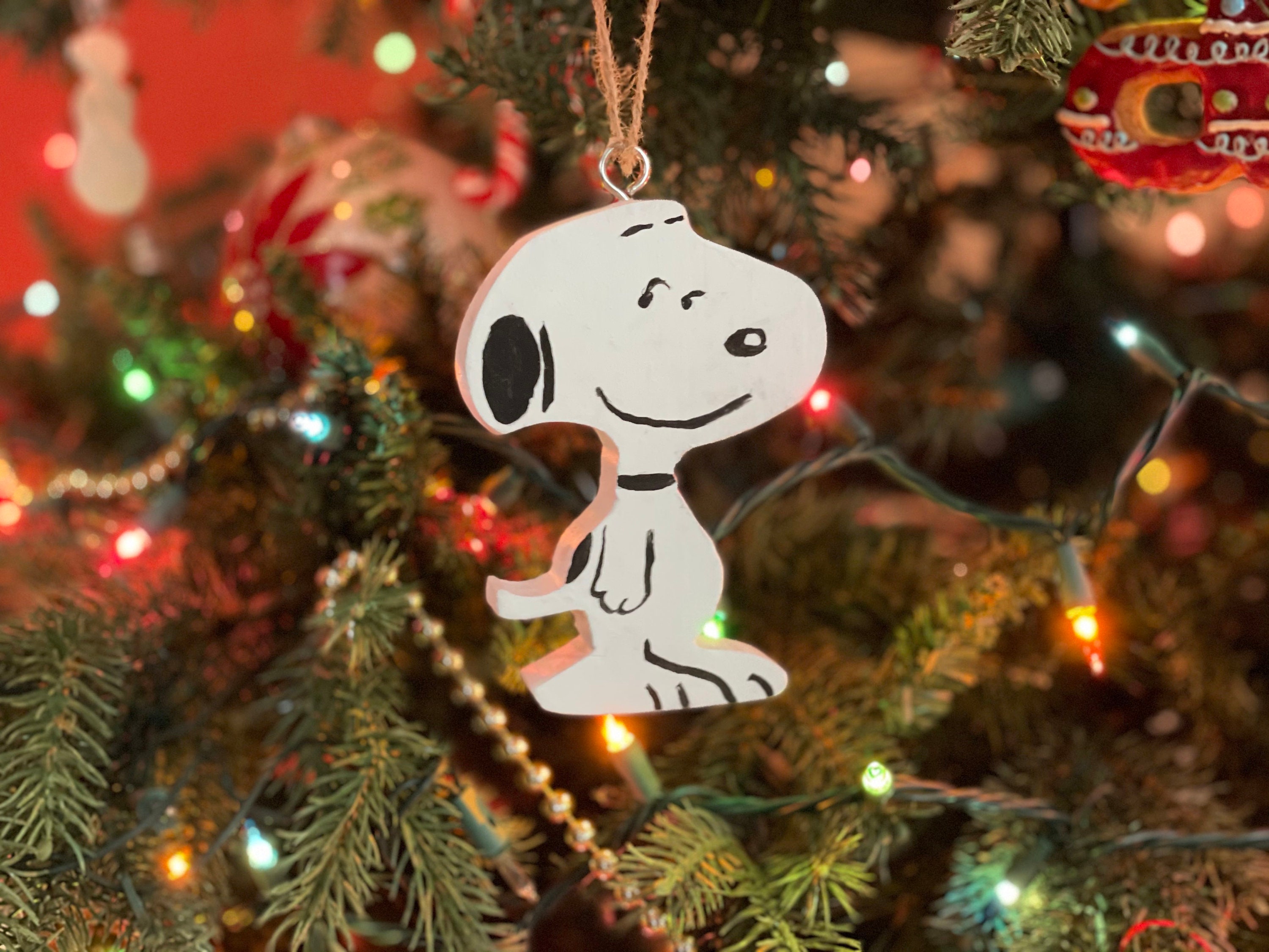Hand Made Snoopy Ornament / Peanuts Ornament/ Wood Snoopy - Etsy Hand Made Snoopy Ornament / Peanuts Ornament/ Wood Snoopy - Etsy