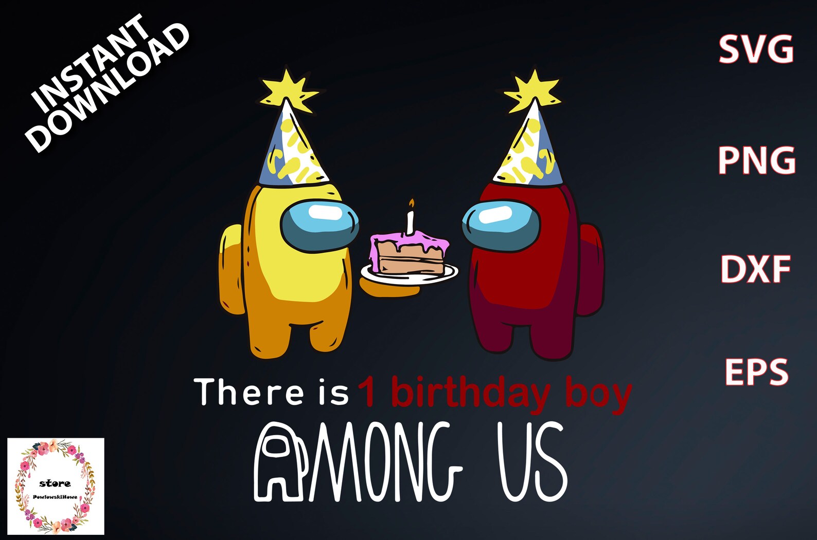 Download There is 1 birthday Boy among us Svg/ Game among us Svg ...