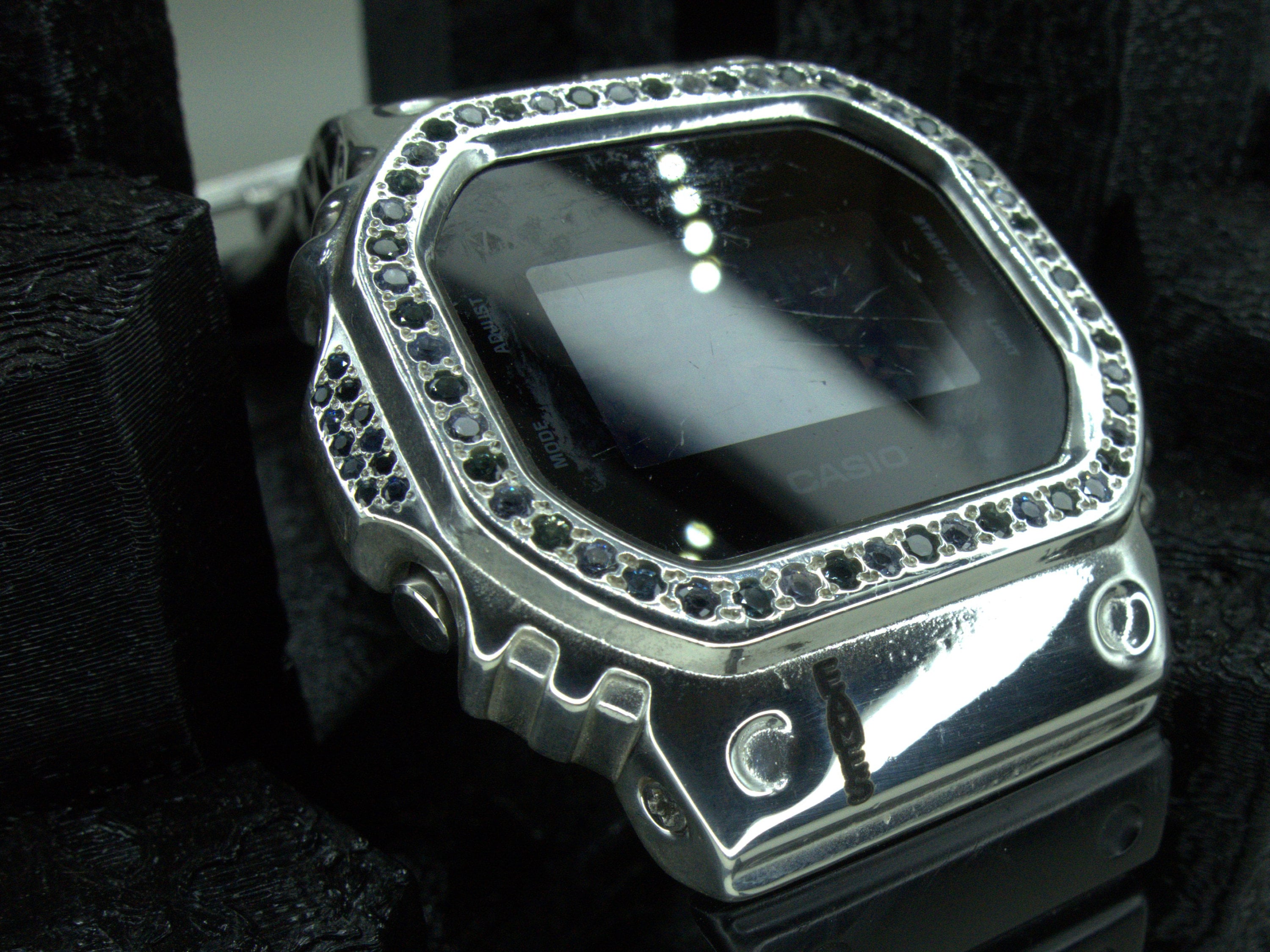 Sapphire G-shock Watch Blue Sapphire Watch DW 5600 Casio Sapphire G-shock Watch Blue Sapphire Watch DW 5600 Casio