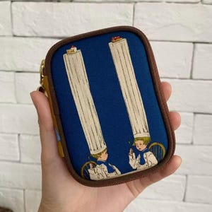 Chef Hat jewelry Organizer – Compact Circus-Inspired Pouch for Travel Notions | Whimsical Gift for Makers & Crafters | ready to ship