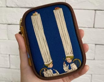 Chef Hat Jewelry Organizer: Whimsical Circus Pouch, Travel Size