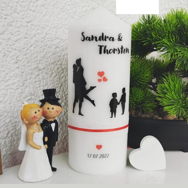 Hochzeitskerze "Silhouette"