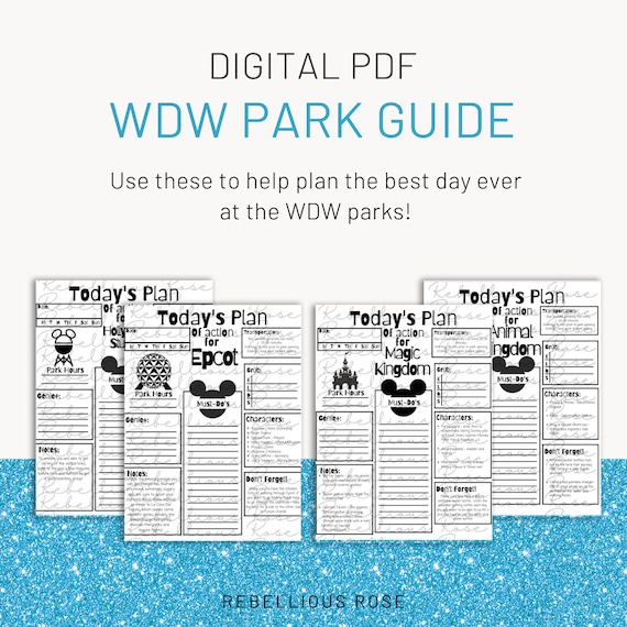 WDW Theme Park Guide/Travel Agent Planner
