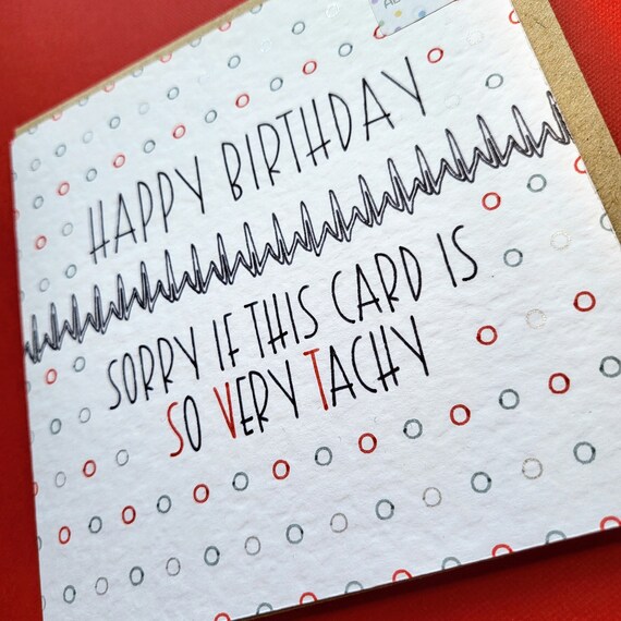 Personalised Medical Theme Birthday Card Funny Medical Card Etsy