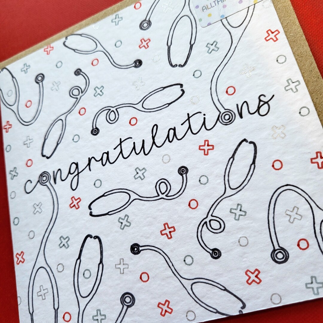 Personalised Medical Theme Birthday Card Funny Medical Card Etsy