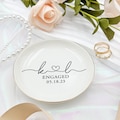 Engagement Gifts, Wedding Ring Dish, Personalized Ring Dish, Gifts for Couple, Gifts for Her, Gift for Bride, Ring Holder Dish, Best Friend