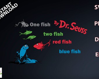 Download One Fish Two Fish Svg Etsy