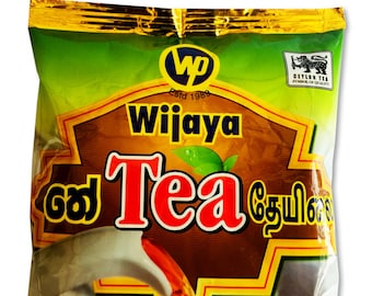 Wijaya TEA Pure Ceylon Tea Natural Tea Sri Lankan Tea Ceylon Black Tea 100g Tea