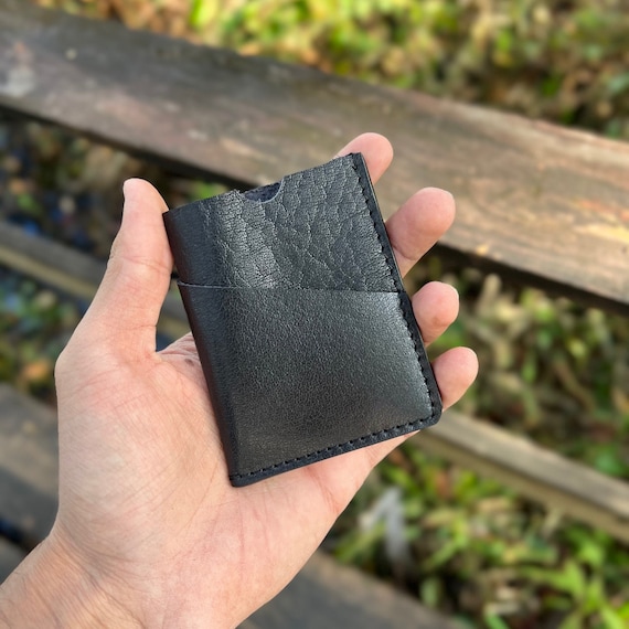 Card Sleeve: Slim Leather Card Holder Wallet