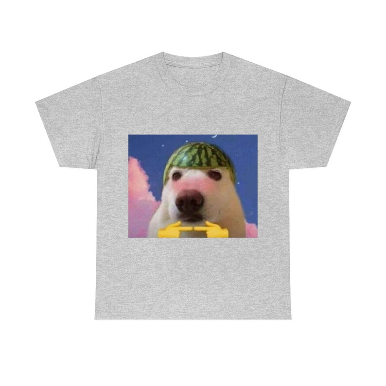 Walter Melon Dog Funny Cute Dog Meme Shirt Unisex Heavy Etsy