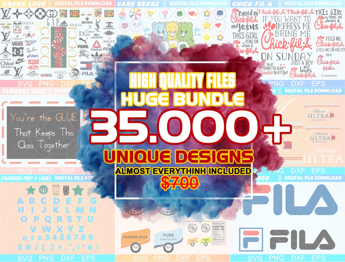 Download 35000 Mega Bundle Svg Big all Bundle SvgSilhouette Cut | Etsy