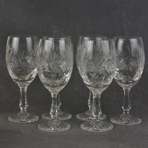 Lead Crystal Glasses Etsy UK
