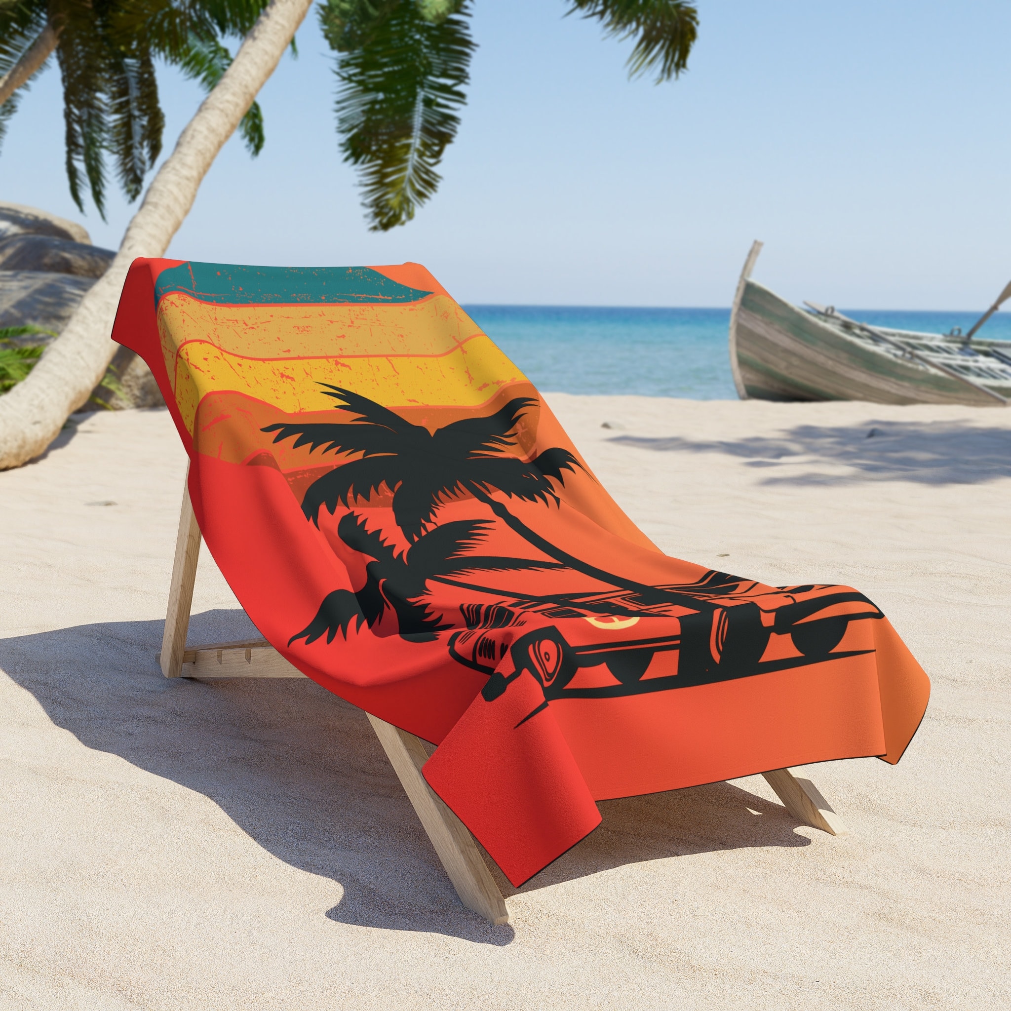 Giant Beach Towel! 6' X 3' !! (72