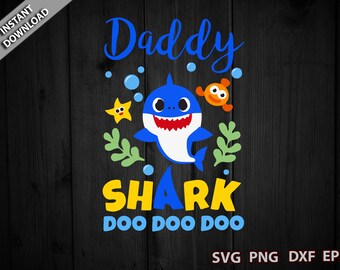 Free Free 142 Daddy Shark Svg Free SVG PNG EPS DXF File