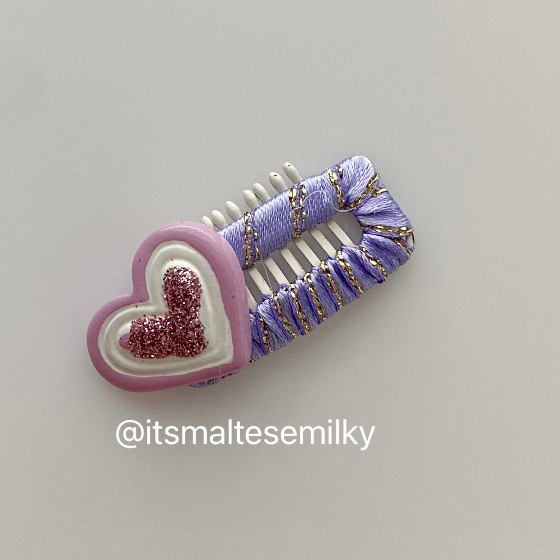 Handmade Pet Hair Clip for Small or Medium Size Dog Puppy Cat Etsy