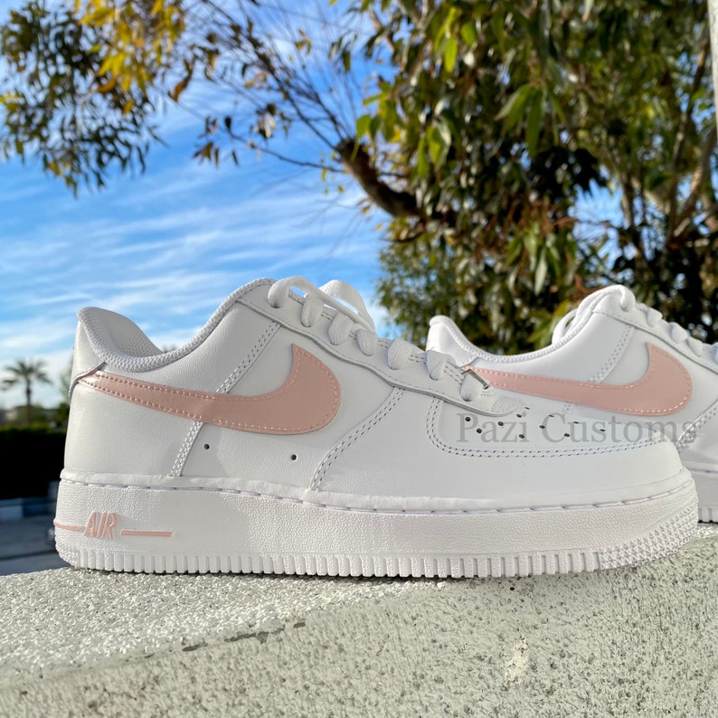 nike air force one pink swoosh