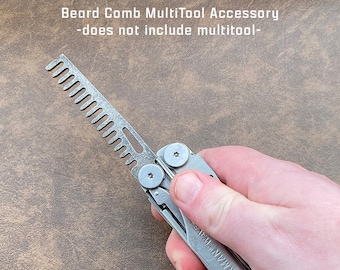 Beard Comb WAVE+ Multitool Accessory Leatherman Parts Mod Modification Wave Charge Multi-Tool Men Handyman Tool Stainless Steel Replacement