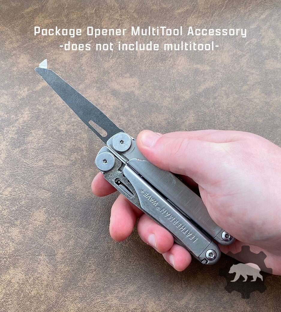 Package Opener Knife Multitool Accessory Leatherman Parts Mod Modification  Wave Charge Multi-tool Men Handyman Tool Steel Replacement 